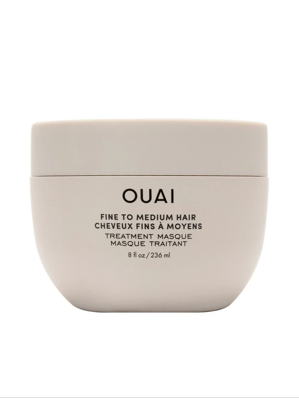 OUAI Fine to Medium Hair Treatment Masque — Cream Sz 8oz